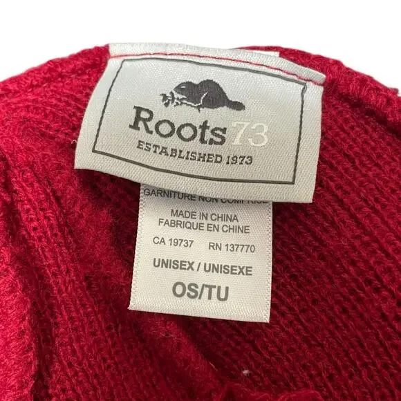 Roots 73 Beanie Hat Cap Skull Unisex Ribbed Cuff Ski Snow Holiday Gift One Size